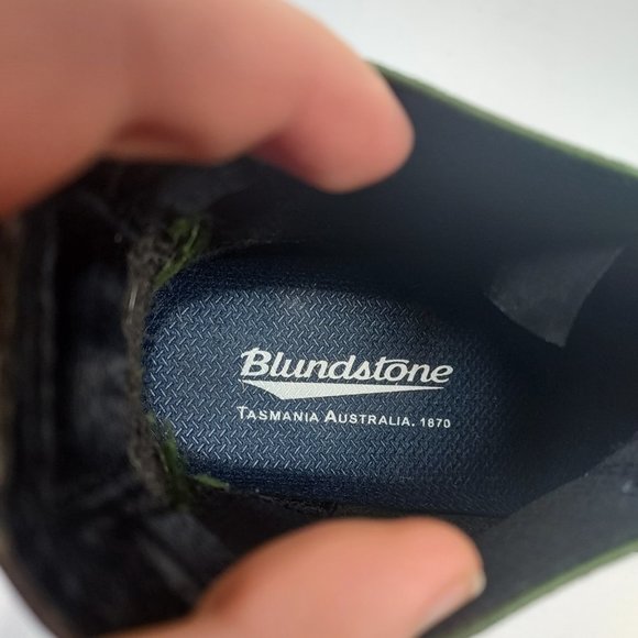 Blundstone Chelsea Brown Green Boot - Picture 5 of 7